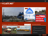 vlaky.net Webseite Vorschau