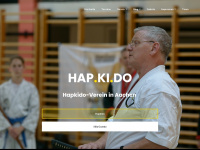 hapkido-aachen.de Webseite Vorschau