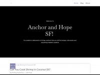 anchorandhopesf.com Webseite Vorschau