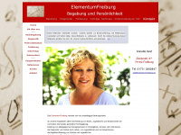 elementumfreiburg.de Webseite Vorschau