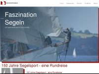 yachtsportmuseum.de Webseite Vorschau