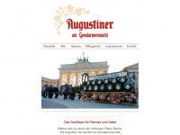 augustiner-braeu-berlin.de Webseite Vorschau