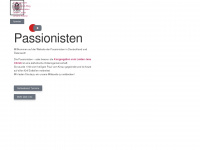 passionisten.de Webseite Vorschau