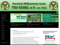 tsv-essel.de Webseite Vorschau