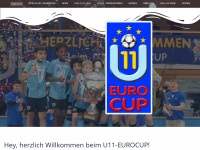 u11-eurocup.de Webseite Vorschau