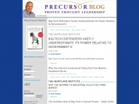 precursorblog.com Webseite Vorschau