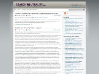 searchneutrality.org Webseite Vorschau