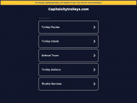capitalcitytrolleys.com Webseite Vorschau