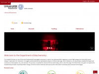 biochemie.uni-rostock.de Webseite Vorschau