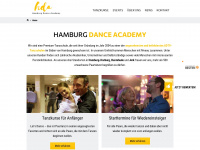 hamburg-dance-academy.de Webseite Vorschau