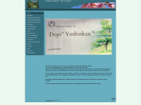 yoshinkan.de Webseite Vorschau