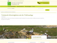 naturschutzzentrum-schopfloch.de Webseite Vorschau