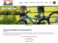 jacoby-bikes.de Webseite Vorschau