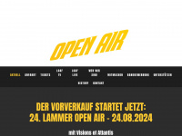 lammer-open-air.de Webseite Vorschau