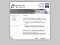 kuckertz.org Webseite Vorschau