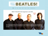 meet-the-beatles.de Webseite Vorschau