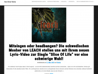 new-metal-media.de Webseite Vorschau