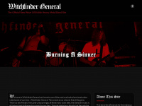 witchfindergeneral.net Webseite Vorschau