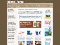 wiesn-souvenirs.de Webseite Vorschau