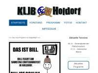 kljb-holdorf.de Webseite Vorschau