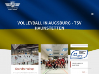 haunstetten-volleyball.de Webseite Vorschau
