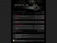 lechmetal.de Webseite Vorschau