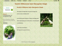 naturgarten-geigle.de Webseite Vorschau