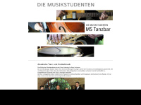 musikstudenten.de Webseite Vorschau