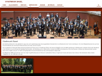 stadtmusikbasel.ch Webseite Vorschau