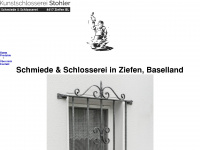 kunstschlosser.ch Webseite Vorschau