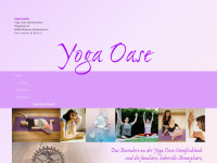 yoga-oase.com Webseite Vorschau
