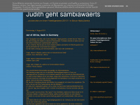 judithgehtsambiawaerts.blogspot.com Webseite Vorschau