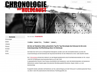 holocaust-chronologie.de Webseite Vorschau