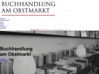 buchhandlung-am-obstmarkt.de Webseite Vorschau