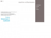 marion-scharmann.com Webseite Vorschau