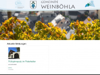 weinboehla.de Webseite Vorschau