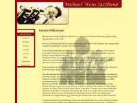 michael-weiss-jazzband.de Webseite Vorschau