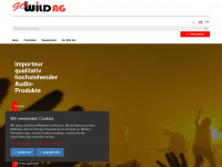 gowild.ch Webseite Vorschau