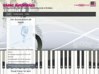 musicelectronics.ch Webseite Vorschau