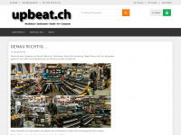 upbeat.ch Webseite Vorschau