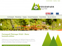 ferienpark-thueringer-wald.de Webseite Vorschau