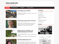 creglinger-spd.de Webseite Vorschau