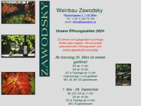 zawodsky.at Webseite Vorschau