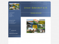 unser-edendorf.de Webseite Vorschau