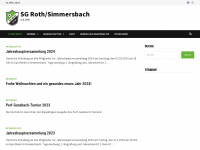 sg-roth-simmersbach.de Webseite Vorschau