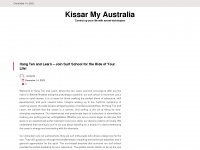 kissarmyaustralia.com Webseite Vorschau