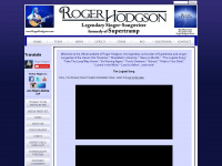 rogerhodgson.com Webseite Vorschau