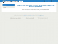ziplinepark.info Webseite Vorschau