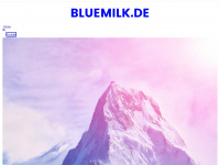 bluemilk.de Webseite Vorschau