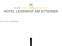 lexenhof.at Webseite Vorschau